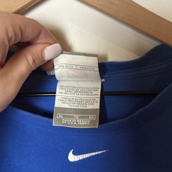 Nike 2005 Duke Blue Devils 100 Year Anniversary Center Check Men's Tee Shirt XL - Picture 4 of 8